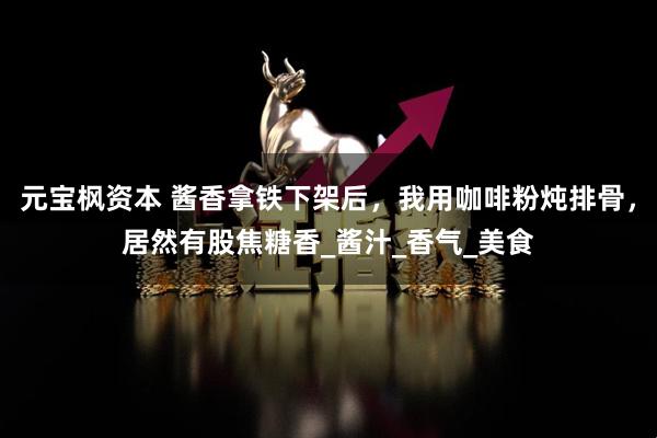 元宝枫资本 酱香拿铁下架后，我用咖啡粉炖排骨，居然有股焦糖香_酱汁_香气_美食